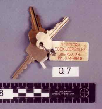 Vince Foster's keys